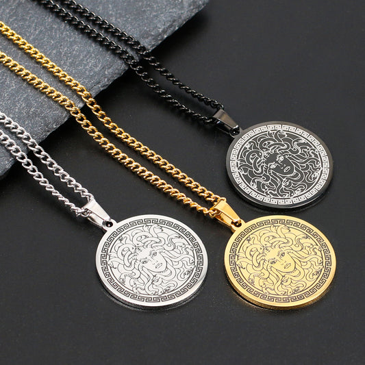 Medalion Medusa Aurit - SaZam