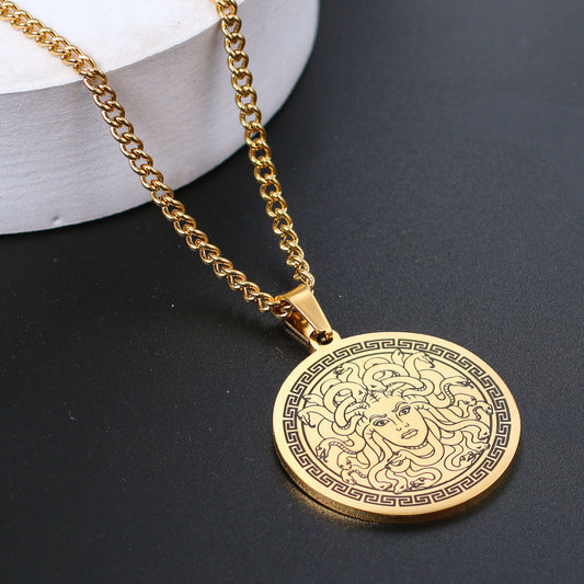 Medalion Medusa Aurit - SaZam